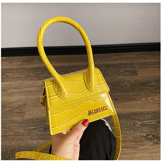 Bolso Bandolera Cuadrado Pequeño Estilo Coreano - Cartera Crossbody Versátil para Mujer
