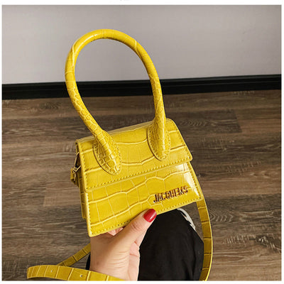 Bolso Bandolera Cuadrado Pequeño Estilo Coreano - Cartera Crossbody Versátil para Mujer