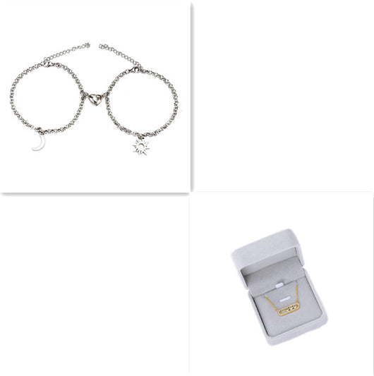 Pulseras Magnéticas Sol y Luna para Parejas - Acero Inoxidable, Regalos Día de Enamorados - Image 12