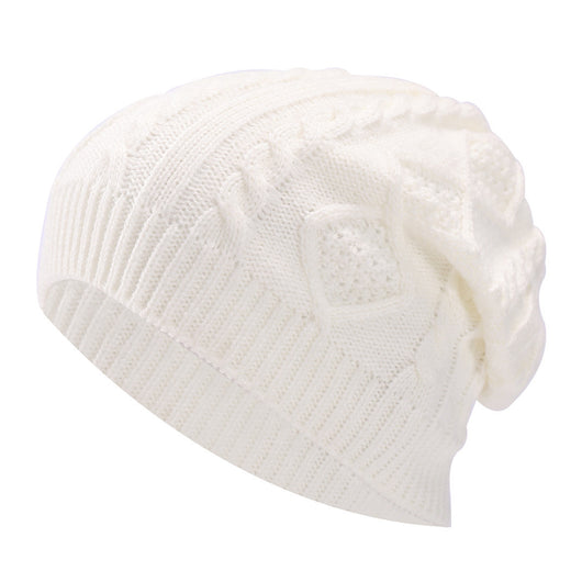 Gorro Tejido Plisado de Lana Polar Unisex - Image 4