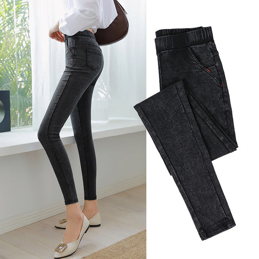 Pantalón Skinny Cintura Alta Ajustado de Largo Completo - Image 2