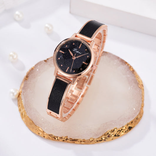 Reloj de Cuarzo para Mujer Minimalista con Detalle Acuático Exquisito - Image 15