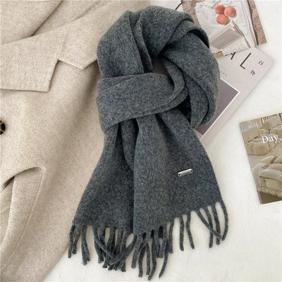 Bufanda Retro de Invierno Premium Multiuso Color Sólido - Image 20