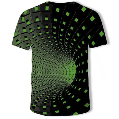 Playera con Estampado 3D Swirl - Image 5