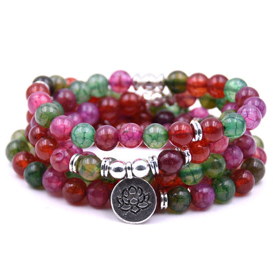 Pulsera Buddha de Plata con Cuentas de Loto - Yoga y Espiritualidad - Image 16