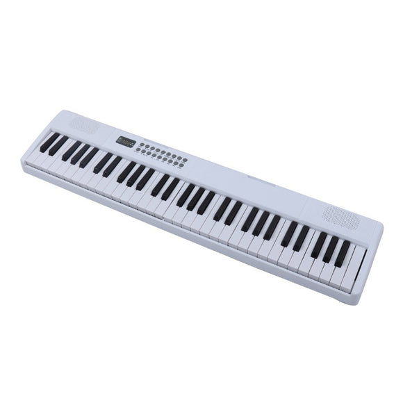 Piano Digital Portátil Plegable 61 Teclas con Carga Inteligente