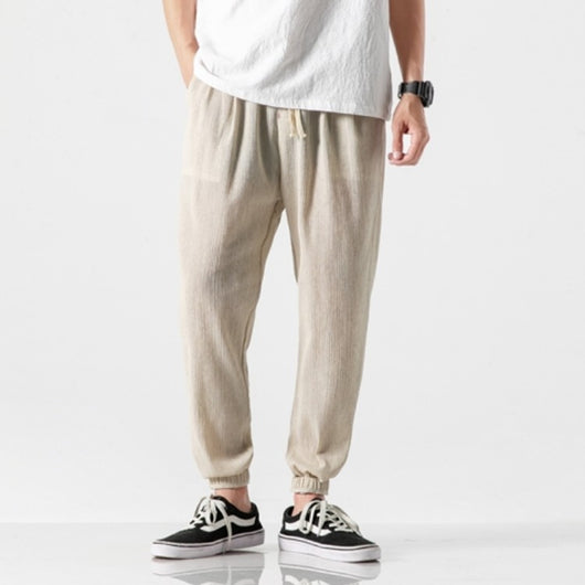 Pantalones Cortos de Lino para Hombre - Image 5
