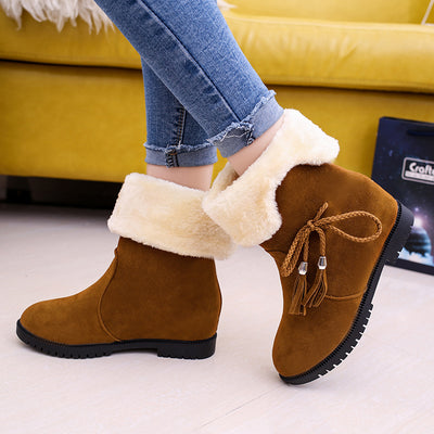 Zapatos de Algodón Reversibles con Forro Polar Térmico - Image 16
