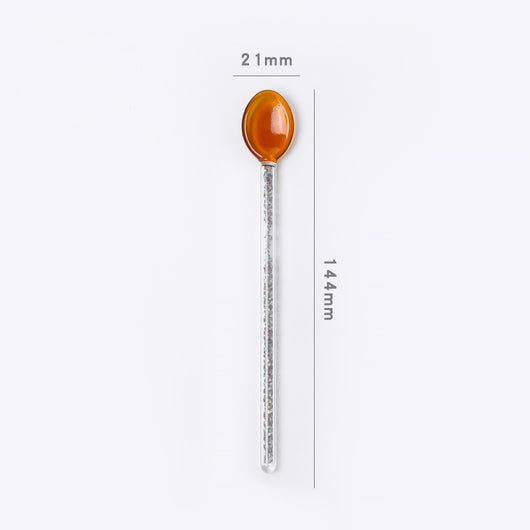 Cuchara de Postre Cristal Transparente Resistente al Calor - Image 14