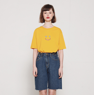 Camiseta Suelta de Tres Colores para Mujer - Image 3