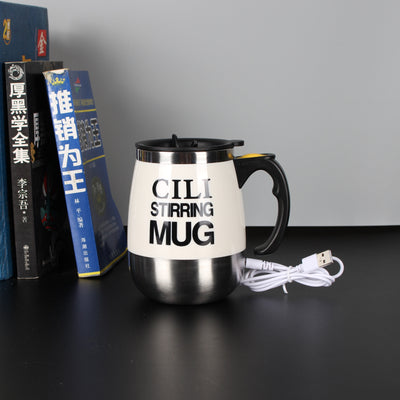 Taza Mezcladora Eléctrica Magnética con Carga USB - Image 7