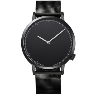 Reloj de Cuarzo Minimalista Unisex con Malla Grabada - Image 3