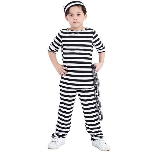 Disfraz a Rayas Familia Prisionero - Image 3
