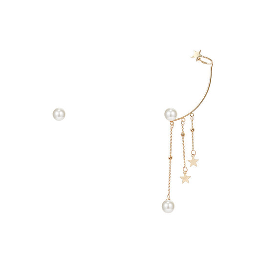 Aretes de Estrella con Borla Colgante - Image 5