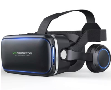 Gafas de Realidad Virtual VR Shinecon 120° con Auriculares Estéreo para Smartphone - Image 2