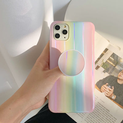 Funda Láser Arcoíris para Celular con Logo Personalizado - Image 13