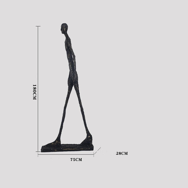 Escultura Decorativa de Piso para Sala de Estar - Image 5