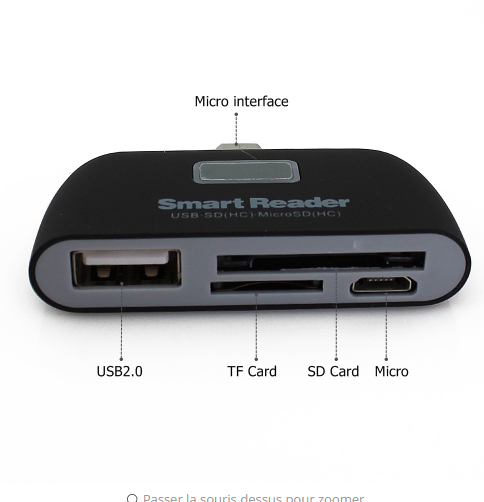 Lector de Tarjetas USB-C OTG