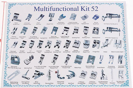 Set Completo de Prensatelas para Máquina de Coser Doméstica - Image 15