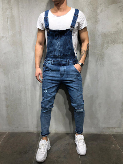 Jeans Rotos de Comercio Exterior para Hombre - Diseño Desgarrado Premium - Image 11