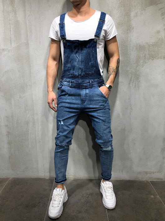 Jeans Rotos de Comercio Exterior para Hombre - Diseño Desgarrado Premium - Image 11