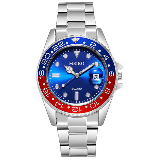 Reloj de Negocios Elegante con Calendario y Correa de Aleación - Image 26