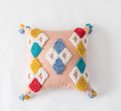 Funda de Almohada de Algodón Tejido con Diseño de Vientos Nacionales - Image 19