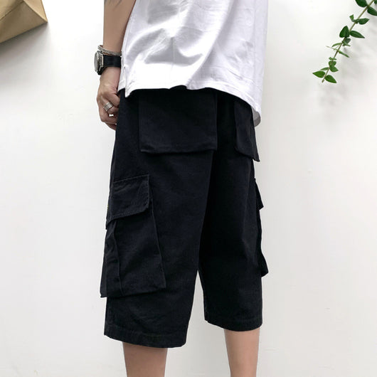 Pantalón Overol Recto Ancho de 7 Puntos - Image 11
