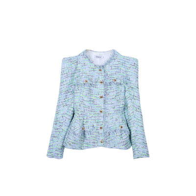 Abrigo Corto de Tweed para Mujer - Image 9
