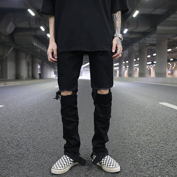 Pantalones Slim Fit con Cintura Elástica