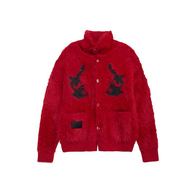 Suéter Rojo de Año Nuevo Resistente a Plagas - Image 4