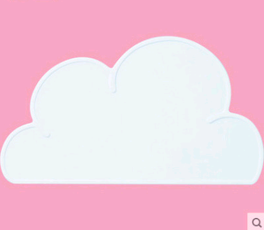 Mantel de Silicona Infantil en Forma de Nube - Aislante Impermeable y Ecológico