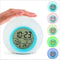 Reloj Despertador Redondo Multicolor