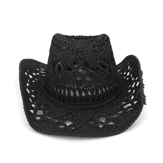 Sombrero Vaquero de Paja para Viajes - Protección Solar con Estilo Occidental - Image 7