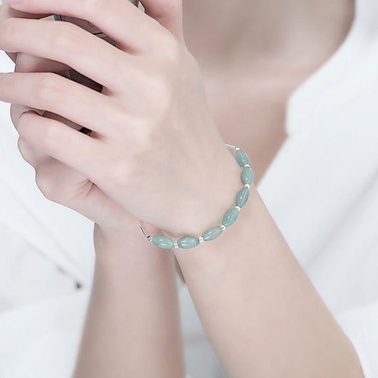 Joyería de Jade Estilo Coreano Versátil - Image 11