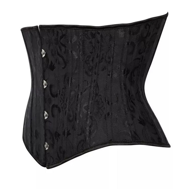 Corsé de Acero Jacquard con Estructura Reforzada
