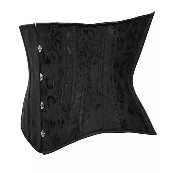 Corsé de Acero Jacquard con Estructura Reforzada