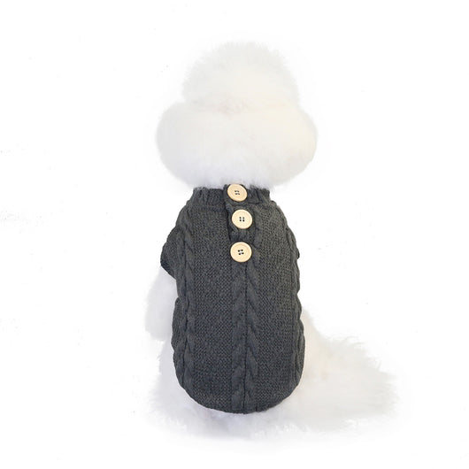 Chaleco Tejido de Algodón para Perros Pequeños - Suéter Cálido y Cómodo - Image 6