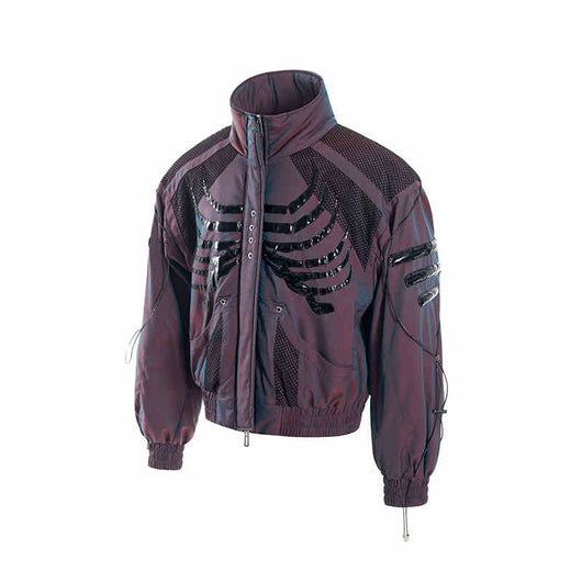 Chaqueta de Malla con Costuras Reforzadas - Diseño Moderno y Versátil - Image 5