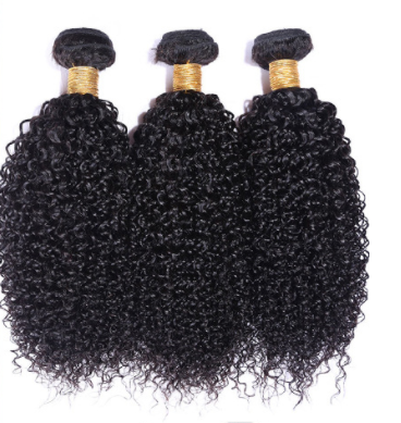 Pelucas de Cabello Humano Rizado Afro - Cabello Virgen Brasileño a Granel