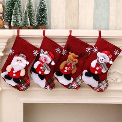 Bolsa de Regalo Navideña con Calcetines Colgantes - Image 2