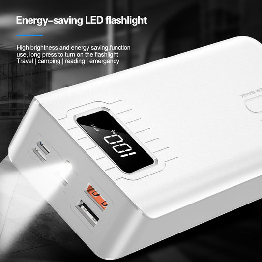 Batería Externa 30000 mAh - Carga Rápida para Múltiples Dispositivos - Image 2
