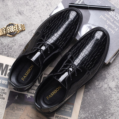 Zapatos de Cuero Elegantes para Hombre - Estilo Británico Formal - Image 9
