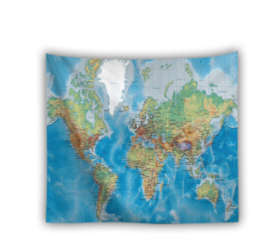 Tapiz de Mapa del Mundo - Image 5