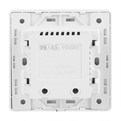 Panel de Tomacorriente con Carga USB Integrada - Image 3