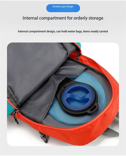 Mochila de Montaña Profesional 60L Impermeable Ligera para Senderismo y Camping - Image 10