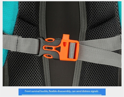 Mochila de Montaña Profesional 60L Impermeable Ligera para Senderismo y Camping - Image 12