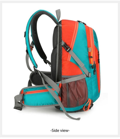 Mochila de Montaña Profesional 60L Impermeable Ligera para Senderismo y Camping - Image 18