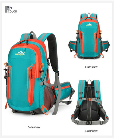 Mochila de Montaña Profesional 60L Impermeable Ligera para Senderismo y Camping - Image 19