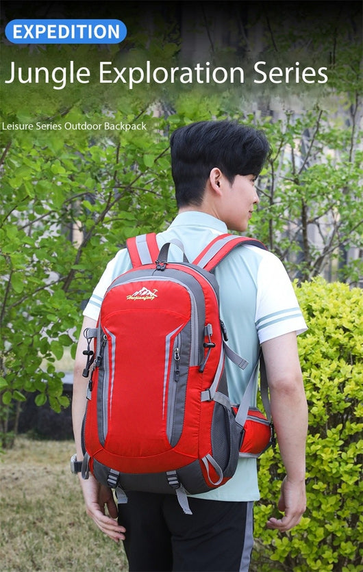 Mochila de Montaña Profesional 60L Impermeable Ligera para Senderismo y Camping - Image 34
